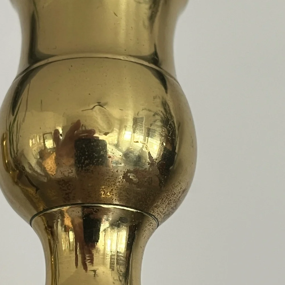 Set 2 Brass Candlesticks